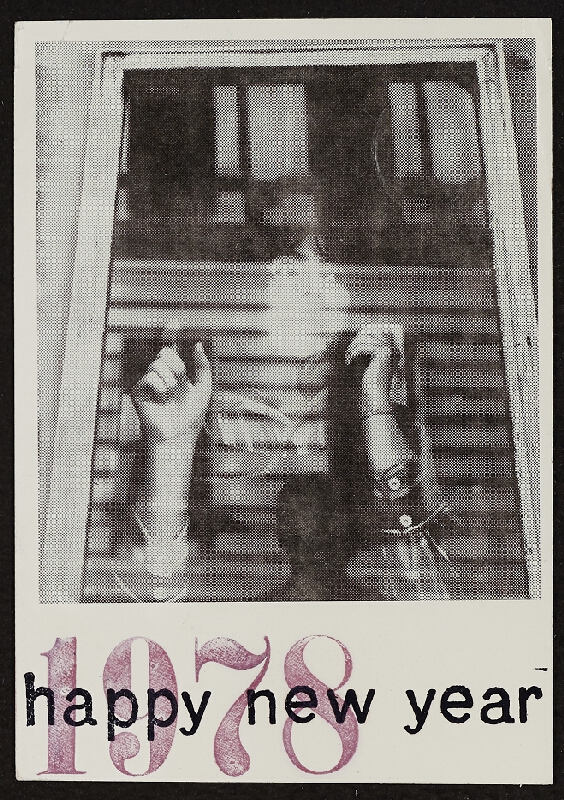 Ruth Wolf-Rehfeldt – Happy New Year 1978 