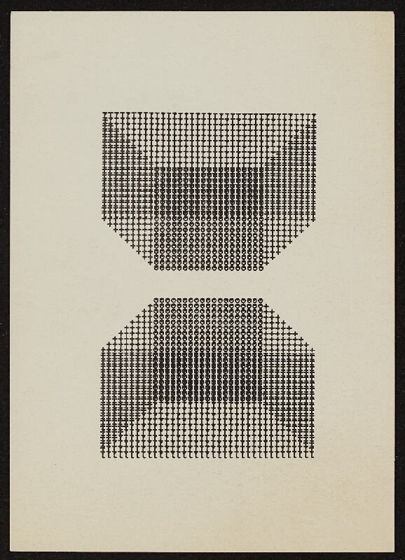 Ruth Wolf-Rehfeldt – Typewritings - Concrete Figure 