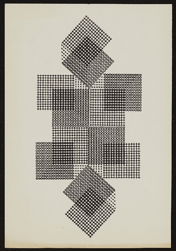 Ruth Wolf-Rehfeldt – Typewritings - Concrete Figure 