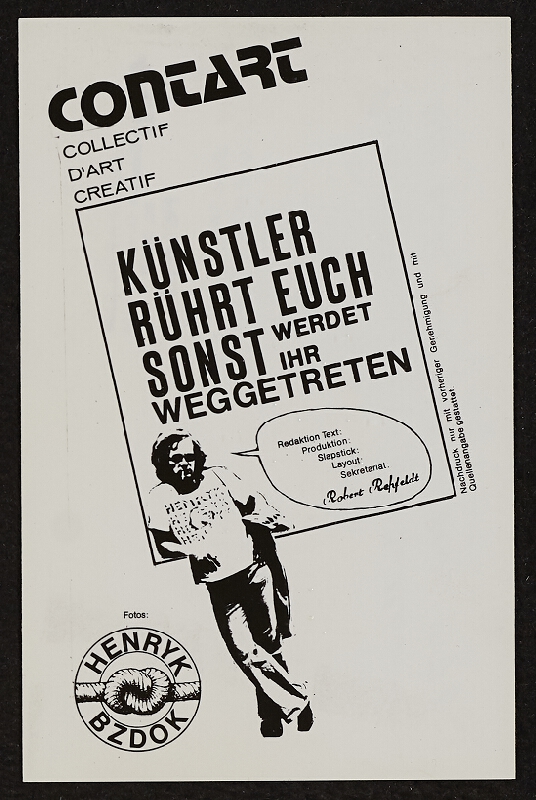 Robert Rehfeldt – CONTART collectif d´art creatif 