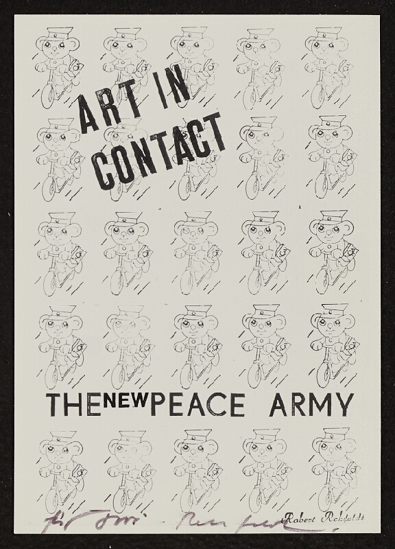 Robert Rehfeldt – Art in Contract - The New Peace Army 