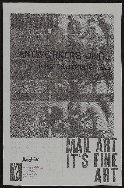 Robert Rehfeldt – CONTART - Mail Art is Fine Art 