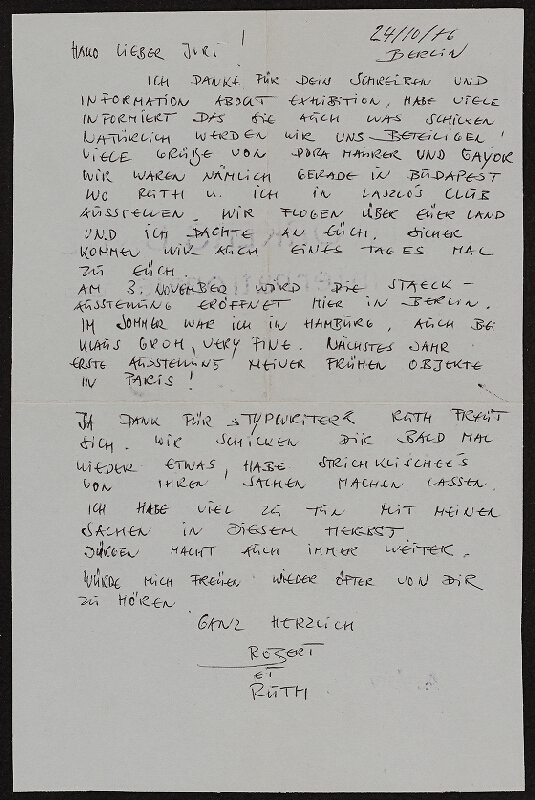 Robert Rehfeldt – CONTART - Mail Art is Fine Art 