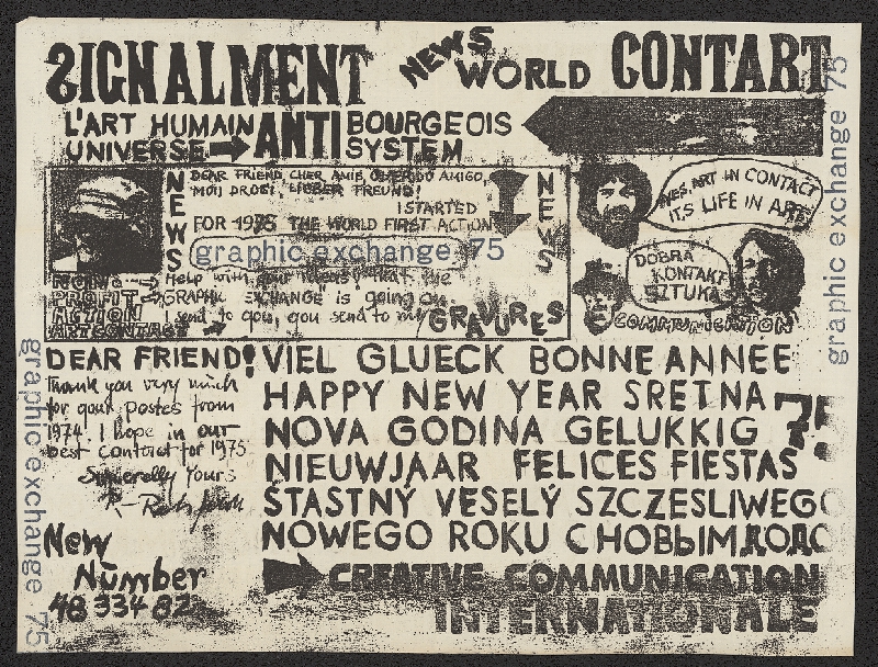 Robert Rehfeldt – raphic exchange 75 (PF 1975) 