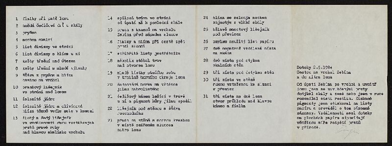 Miloš Šejn – Doteky / Zebín 