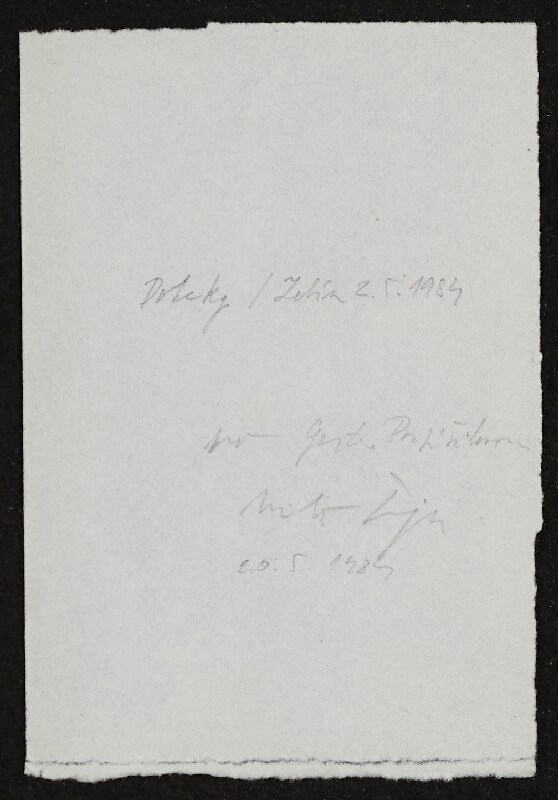 Miloš Šejn – Doteky / Zebín 