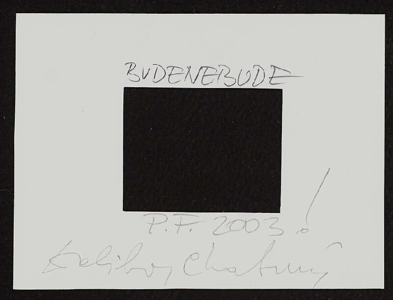 Dalibor Chatrný – Bylo nebylo - Bude nebude (PF 2003) 