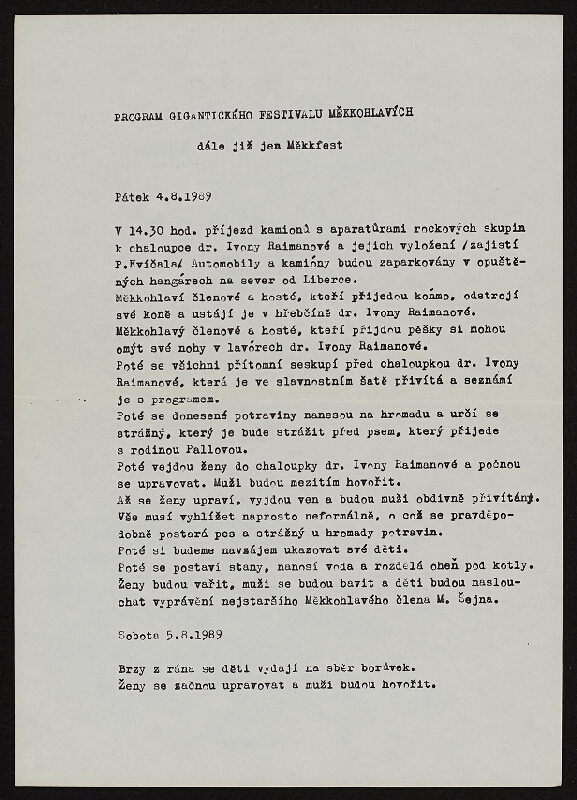 Měkkohlaví – Měkfest ´89 