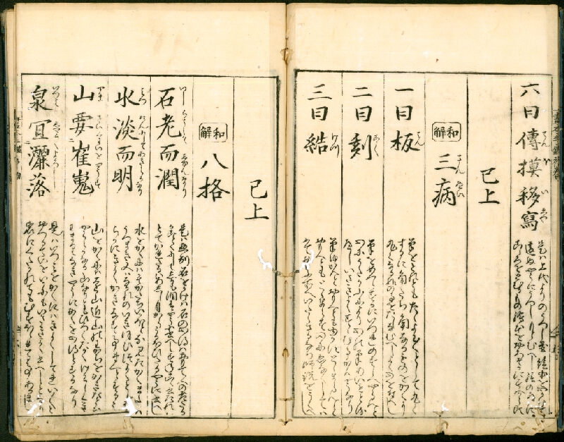 Ōoka Shunboku – Ehon Té-kagami / 絵本手鑑 (Kniha vzorových obrazů) 