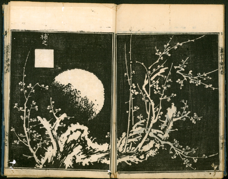 Ōoka Shunboku – Ehon Té-kagami / 絵本手鑑 (Kniha vzorových obrazů) 