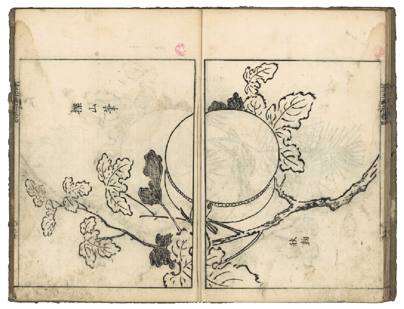 Tsukioka Settei – Obrazová kniha „Zlata a drahokamů“ 