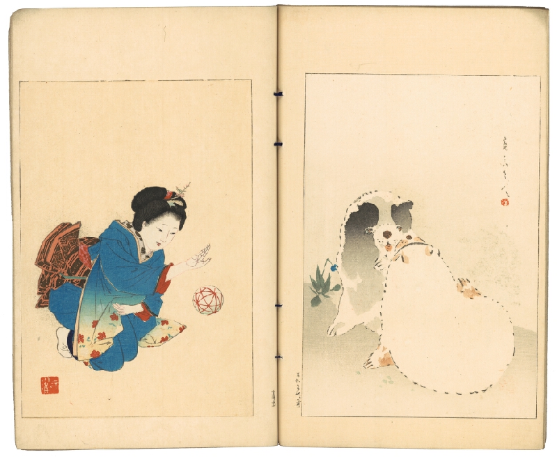 Watanabe Shōtei – Bijutsu sekai / 美術世界 (obrazová kniha Svět umění) 