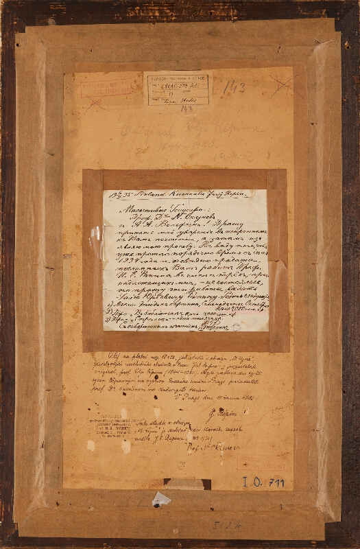 Ilja Jefimovič Repin – Ruský student (studie k obrazu Manifestace dne 17. října 1905) 